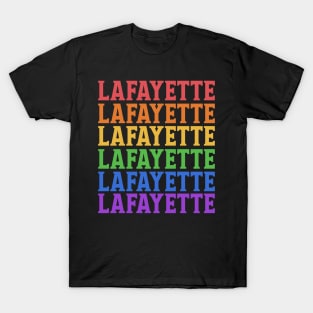 LAFAYETTE COLORFUL DESTINATION T-Shirt